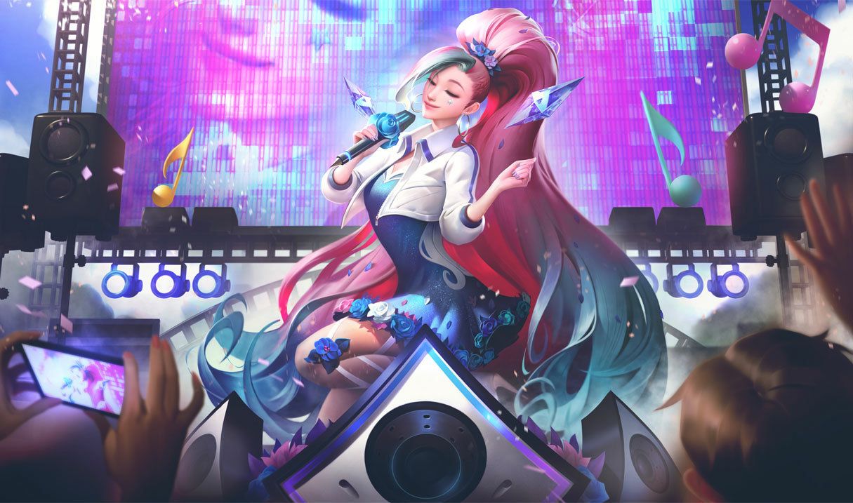 Seraphine K/DA - ALL OUT (estrella emergente)
