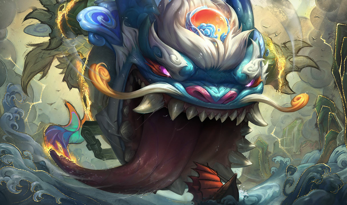Tahm Kench des rouleaux de Shan Hai