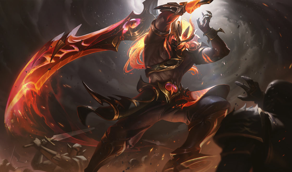 Tryndamere héraut de la nuit