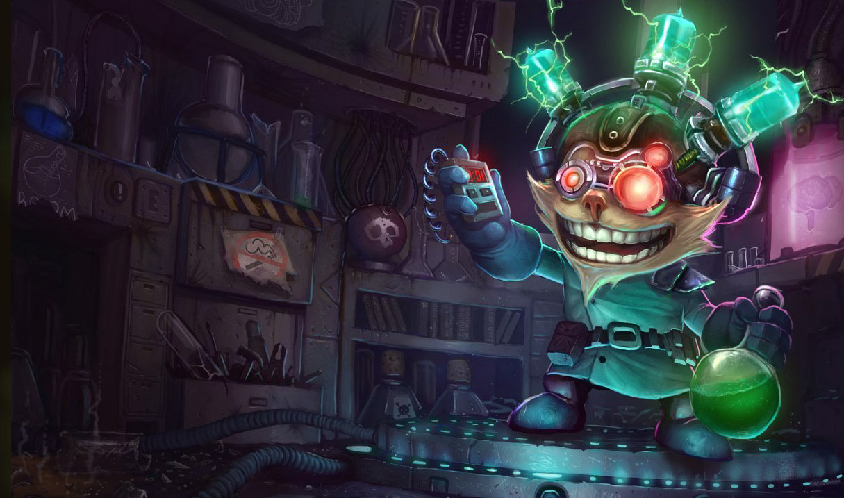 Durchgeknallter Ziggs