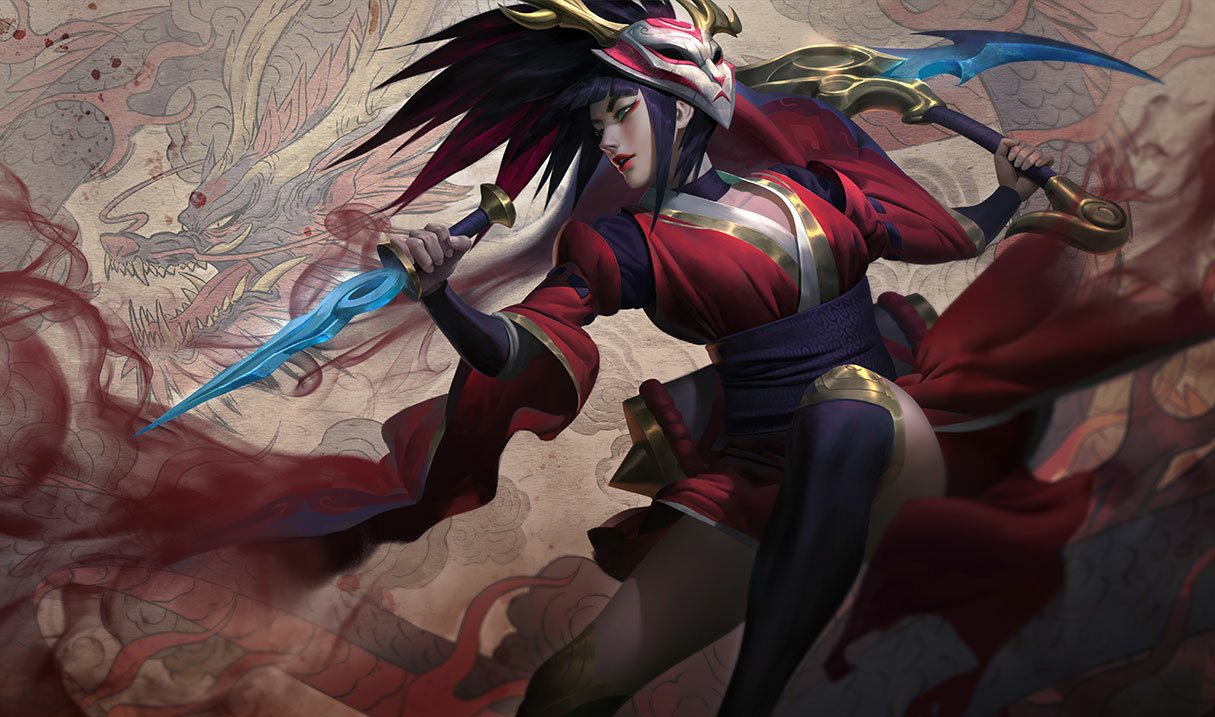 Akali lune de sang