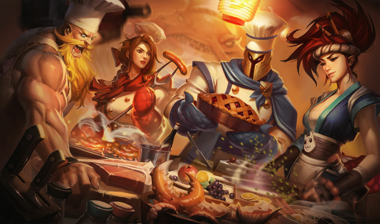 Akali chef sushi