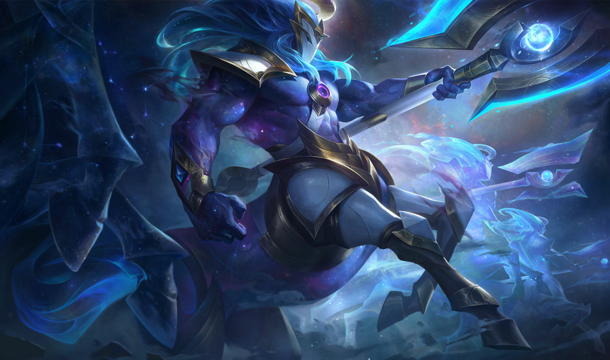 Hecarim cavalier cosmique