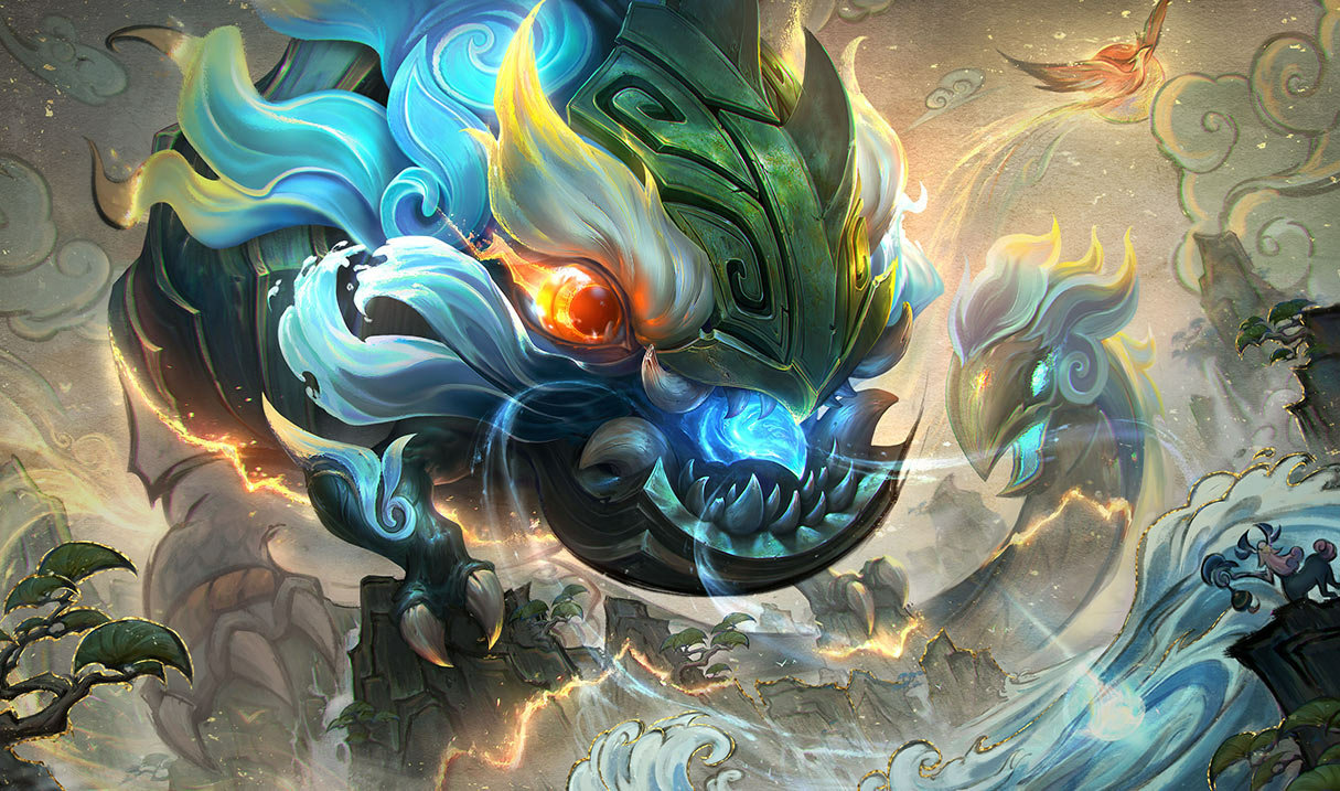 Kog'Maw Pergaminhos Shan Hai