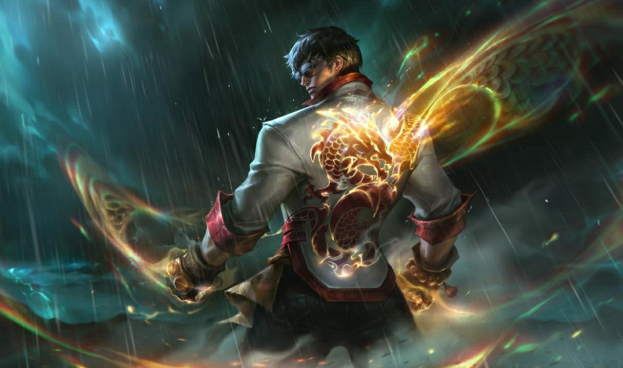 Lee Sin puño de dragón